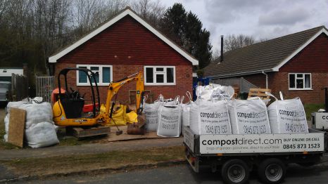 Compost direct building work